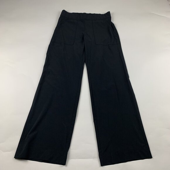 Athleta Pants - Athleta Black Chelsea High Rise Wide Leg Pant 4